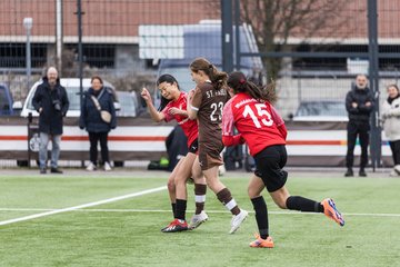 Bild 316 - wBJ FC St. Pauli - Walddoerfer SV : Ergebnis: 3:4